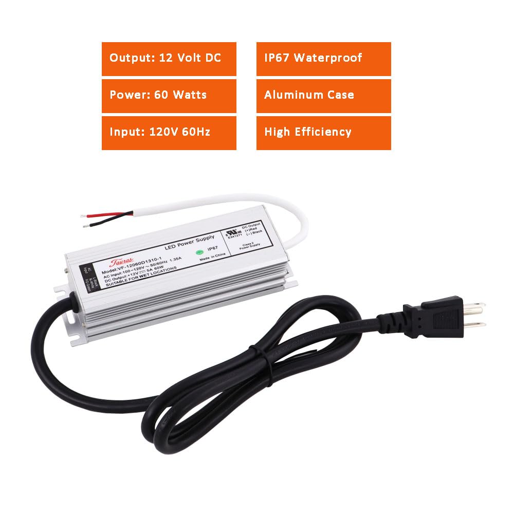MOGOULUA Power supply, 12 V, 50 A, 600 W, universal power supply, LED
