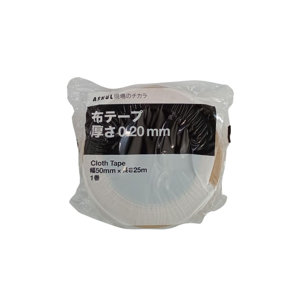 Amazon.co.jp: ASKUL(アスクル) 【ガムテープ】 現場のチカラ 布テープ