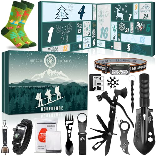 MOVINPE Survival Kits Advent Calendar 2025, 24 Days of Emergency
