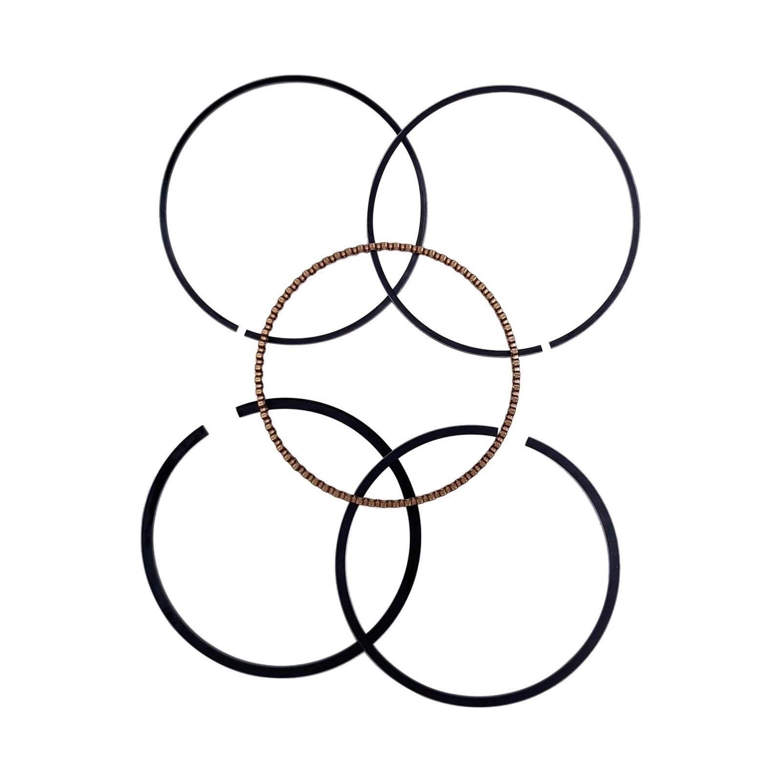 Kazuma 500 ATV Piston Ring Set Durable Replacement Parts Engine Components for Kazuma 500 ATV Off Road Vehicles Replacement Parts