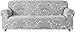 Produktbild SILOLA Universelle Sofabezüge, Jacquard Stretch Sofabezug Sesselbezüge 1 2 3 4-Sitzer Polyester Spandex Blumenmuster Anti-Rutsch-Couch Schonbezug für Haustiere Sofa Schonbezug Möbelbezug Protector