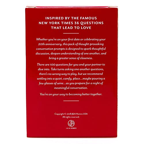 Better Together Couples Card Game for Married Adults or New Couples — Great Card Game for a Date Night — Couples Game That can Strengthen a Relationship — 100-Card Deck