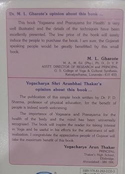 Paperback YOGA: YOGASANA AND PRANAYAMA FOR HEALTH. Book
