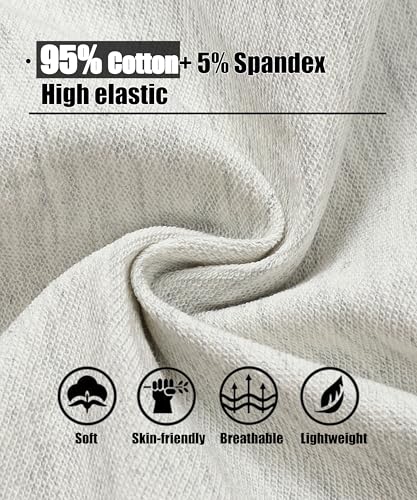 GFQLONG 5 Pack Toddler Boys Girls Cotton Athletic Running Shorts, Kids Summer Casual Fashion Soccer Shorts - Image 5