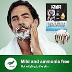 Men's Dye Black Beard Plant Cream,Ammonia free and Unstimulated,Suitable Cover Mustache for Gray Beard Dyed Black,(Pcs 10)300 Ml - Image 2