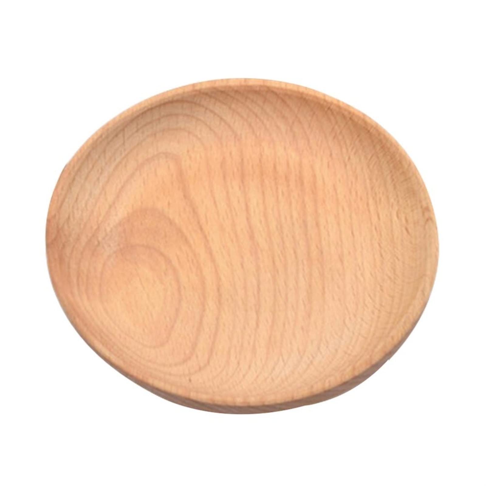 Elegante tazza da tè in bambù con piattino e vassoio, elegante piatto di frutta e supporto per casa e cucina, ecologica, per gli amanti del tè