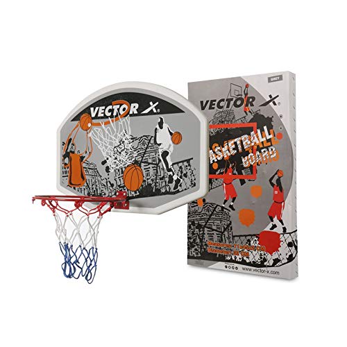 Vector X Basketball Board for Outdoor Wall Mountable 7 No Basket Ball Ring with Net for Kids, Men, Adults -XL Size 1