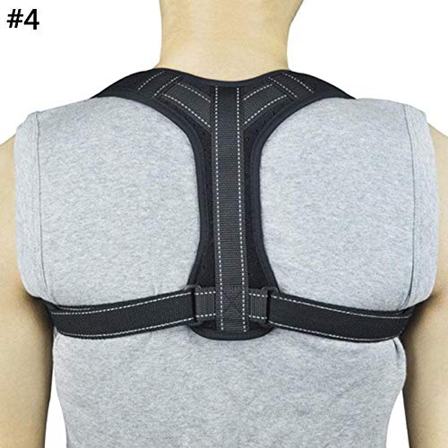 Buy ZZEBRA 4 Back braces for scoliosis Clavicle Posture Corrector Adult Children Back Support