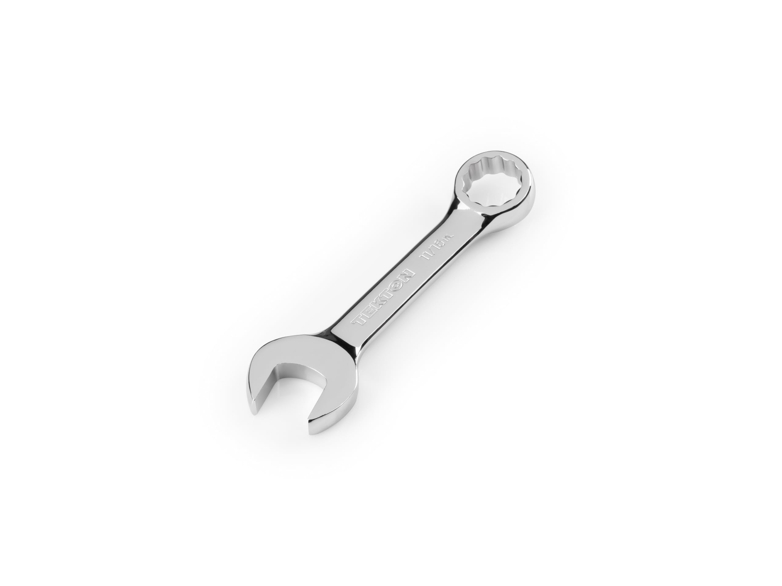 TEKTON 11/16 Inch Stubby Combination Wrench | 18051