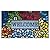 CHICHIC Colorful Welcome Door Mat, Welcome Mat 18x 30 Inch Front Door Mat Outdoors for Home Entrance Outdoors Mat for Outside Entry Way Doormat, Heavy Duty Non Slip Rubber Back Low Profile