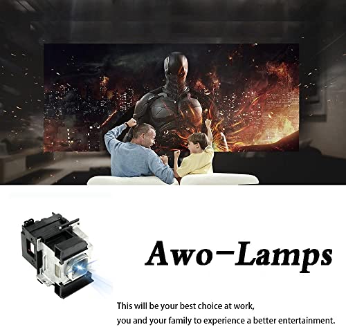 Lámpara de repuesto AWO ET-LAA110 para proyector Panasonic miniatura 3
