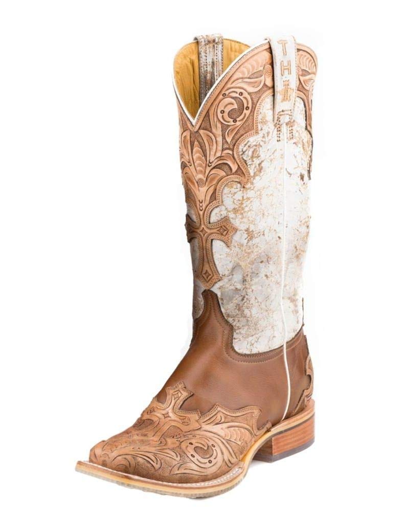 Tin Haul Ladies Made in Heaven Boots 8.5 B White