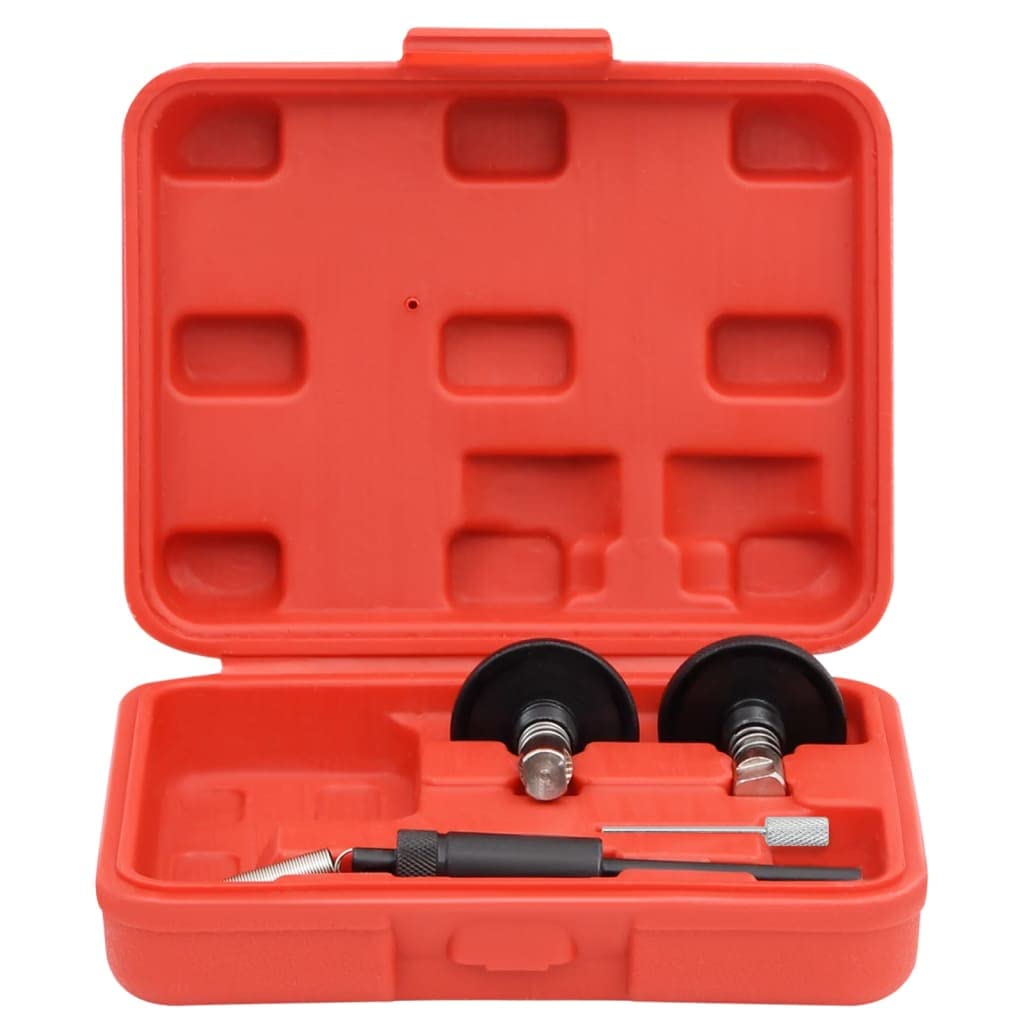 Juego de herramientas de ajuste del árbol de levas para motores diésel Vauxhall 1,3 CDTI con maletín de plástico, juego de 4 piezas para cambio de correa de dientes Z13DT, Z13DTH