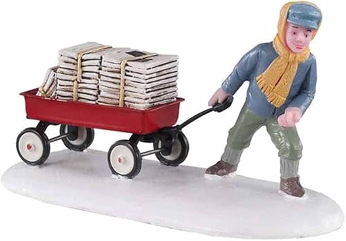 Lemax Village Collection Noticias de la mañana # 02948