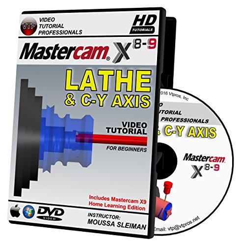 Mastercam X8-X9 Lathe & C-Y Axis Video Tutorial Hd Dvd #TOP9