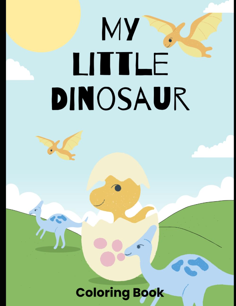 My Little Dinosaur: Color Book