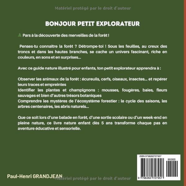 Image secondaire de 40 Découvertes Fascinantes en Forêt : Guide Nature pour Enfants Curieux
