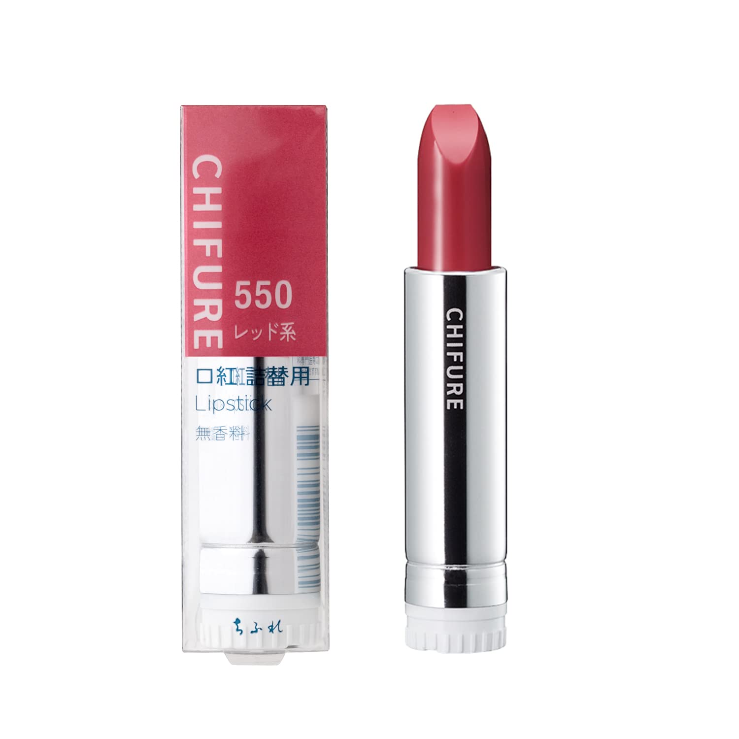 Amazon | ちふれ（CHIFURE）口紅 550 レッド系 詰替用 リップ