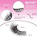 Mink Lash Strips 14 Pairs Wispy Volume Lashes, 18mm Long & Thick, All-Day Comfort, Waterproof & Reusable, Perfect for Daily Use or Special Events,by INSPEAUTY