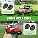10L0L Golf Cart Light Deluxe Headlight Universal for Club Car DS Precedent EZGO TXT, Super Bright Golf Cart Lights Kit Adjustable Head Lighting
