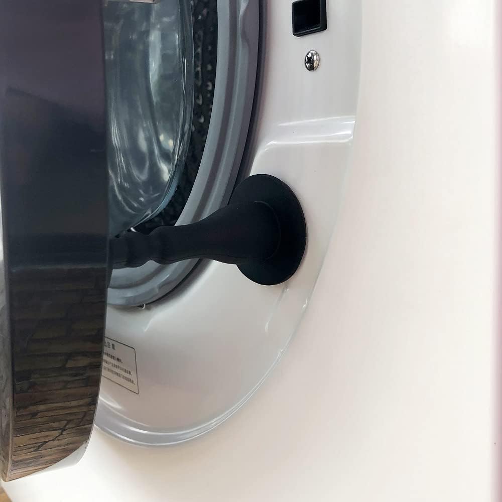 Ugotfeels Prop & Stopper for Front Load Washer Door - Keeps Washer Well Ventilated to Prevent Odor, Black