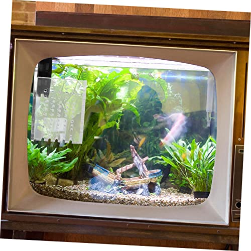 Distributeur nourriture poisson eau douce - Protège l'eau de l'aquarium - 7
