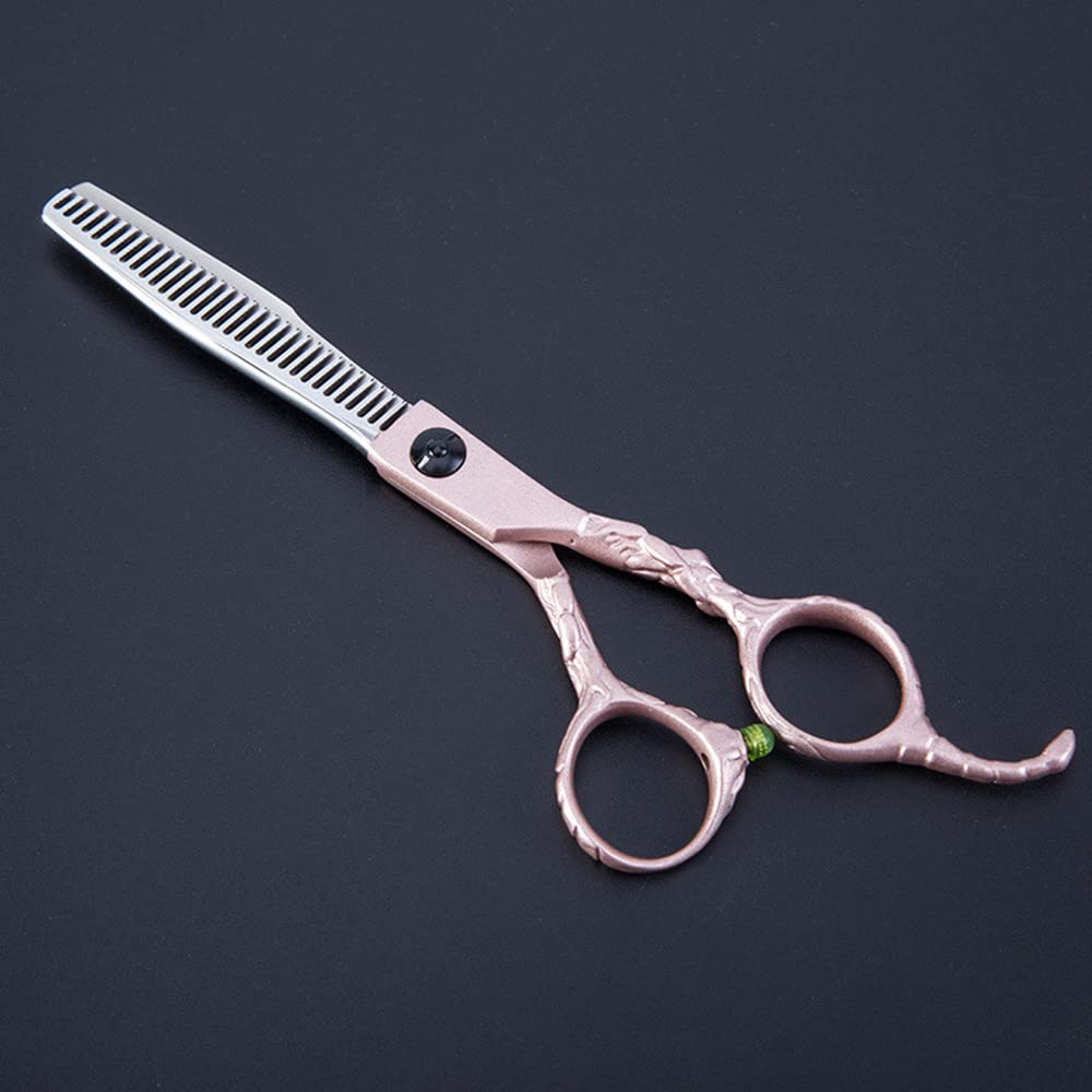 Gzslkscd Thinning Hair Cutting Scissors, 6Inch Professional 440C Steel Scorpion Scissor Hair Scissors Haircut Barber Cutting Shears Hairdresser Scissors (Color : Set) ( B)