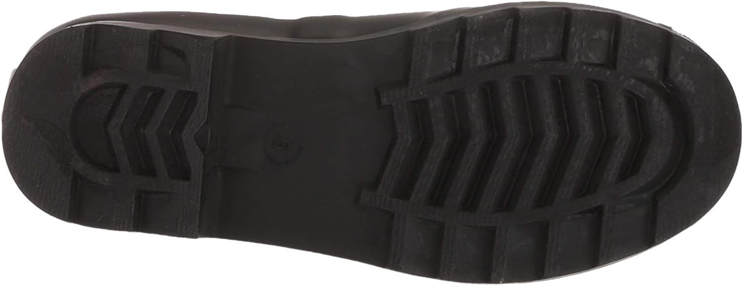 Ad Tec Women's 14" Rubber Boots: Waterproof for Hunting, Fishing, Hiking or Farm Work Rain (Black, numeric_8)