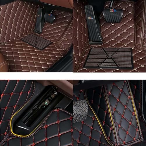 Tapis sol voiture pour Jeep Compass 2017-2024 protection intérieur auto caoutchouc - 5