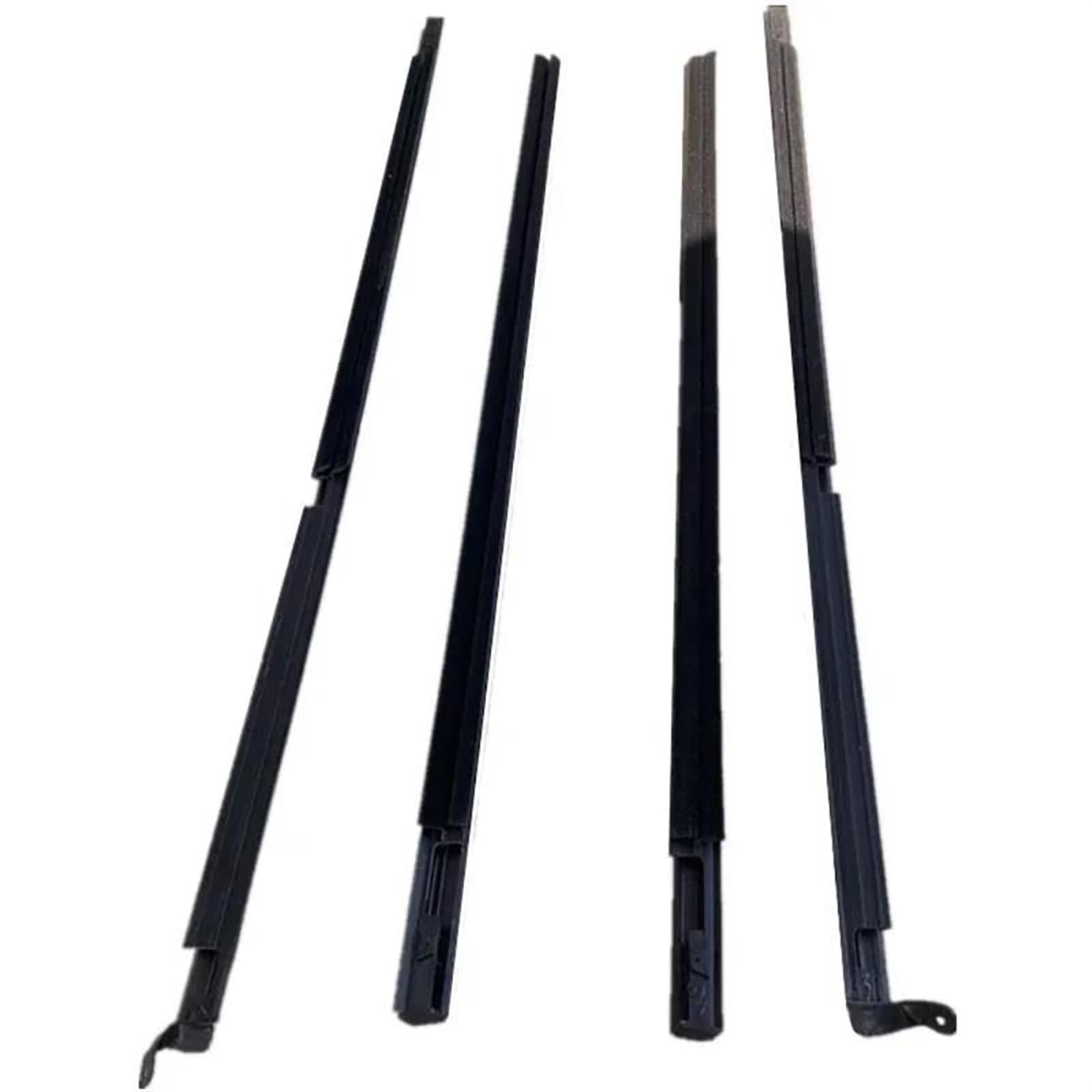 Guarnizione porta auto 4 pezzi Guarnizione finestrino auto guarnizione porta laterale esterna per Mitsubishi per Pajero per Montero V73 V93 V97 2000-2016