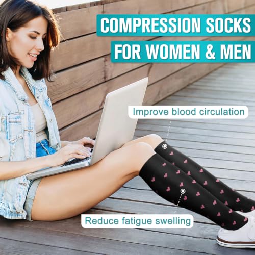 Image of Copper Compression Socks for Women & Men (6 pairs) - Best Support for Nurses, Running, Hiking, Recovery