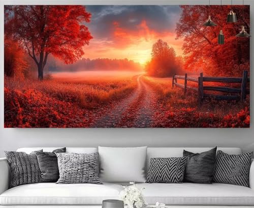 Peinture Diamant Enfant et Adulte Anti-Stress | Grand Kit Broderie Complet 70x210cm