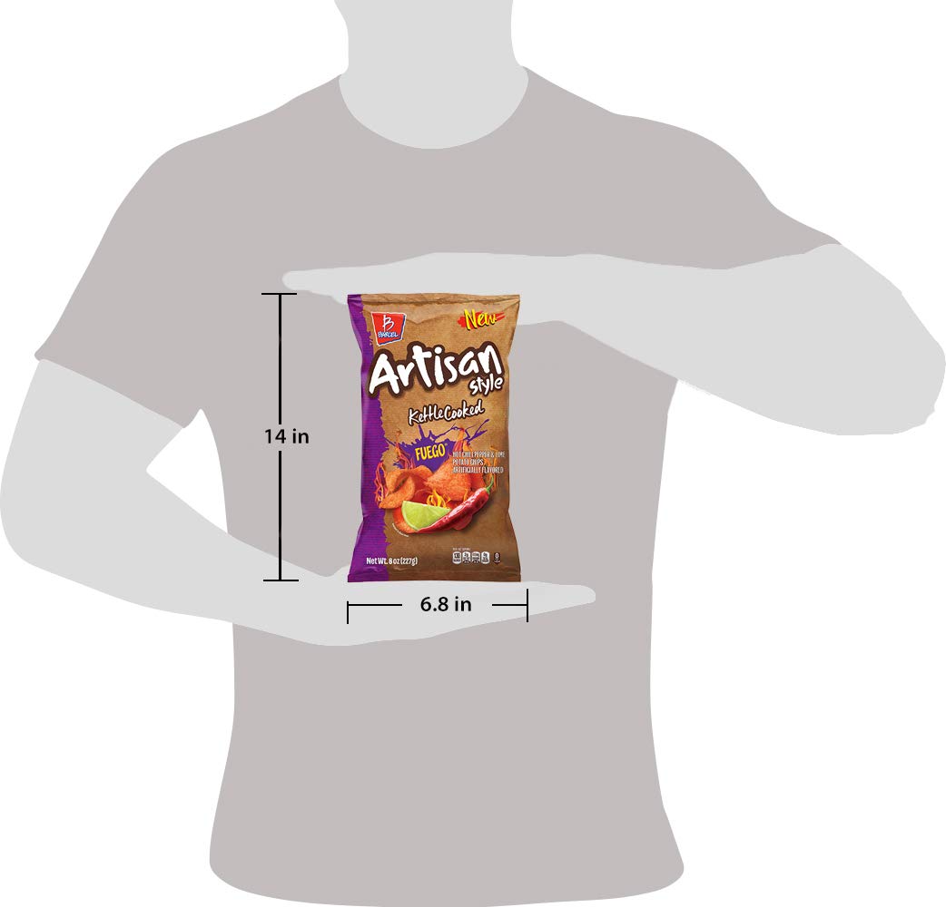 Takis Artisan Style Kettle Cooked Chips Crunchy Thin Cut Potato Chips