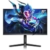 KOORUI 27 Zoll QHD Gaming Monitor 144 Hz, 1ms, DCI-P3 90% Farbumfangs, Adaptive Sync, (2560×1440, HDMI, DisplayPort) schwarz