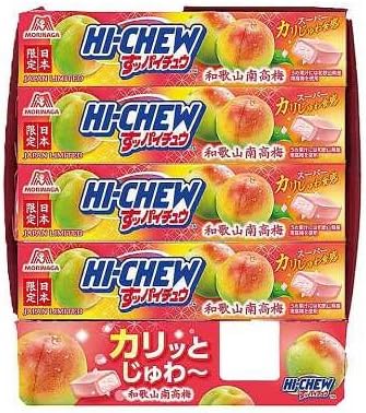 【販路限定品】森永製菓 すッパイチュウ 和歌山南高梅 12粒×12個