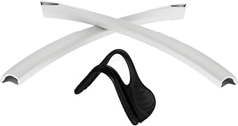 Oakley Mens M2 Frame Earsock Nosepiece Kit, White