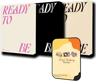 TWICE READY TO BE Album [Random ver.]+Pre Order Benefits+BolsVos Exclusive K-POP Inspired Digital Merches (Goal Setting Planner, Sticker Pack)