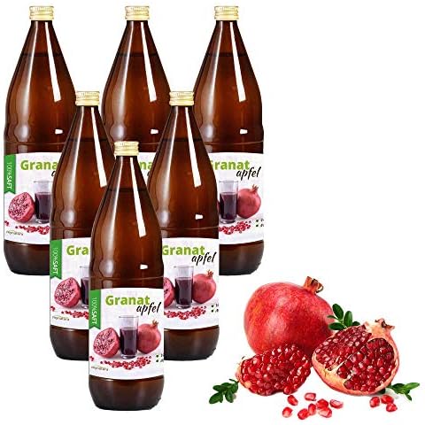 Mynatura Granatapfelsaft 100% Direktsaft naturtrüb I 6 L I Muttersaft I ohne Zusätze I Vitaminreich I Naturprodukt I Fruchtsaft I Saft I Dessert Cover
