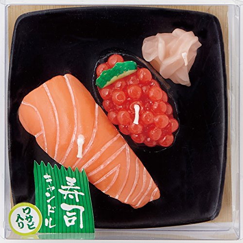 Kameyama 4901435209067 Sushi (Salmon, Ikura) Candle