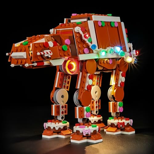 YEABRICKS LED Light for Lego-40806 Star Wars Gingerbread AT-AT Walker Building Blocks Model (Building Set NOT Included)