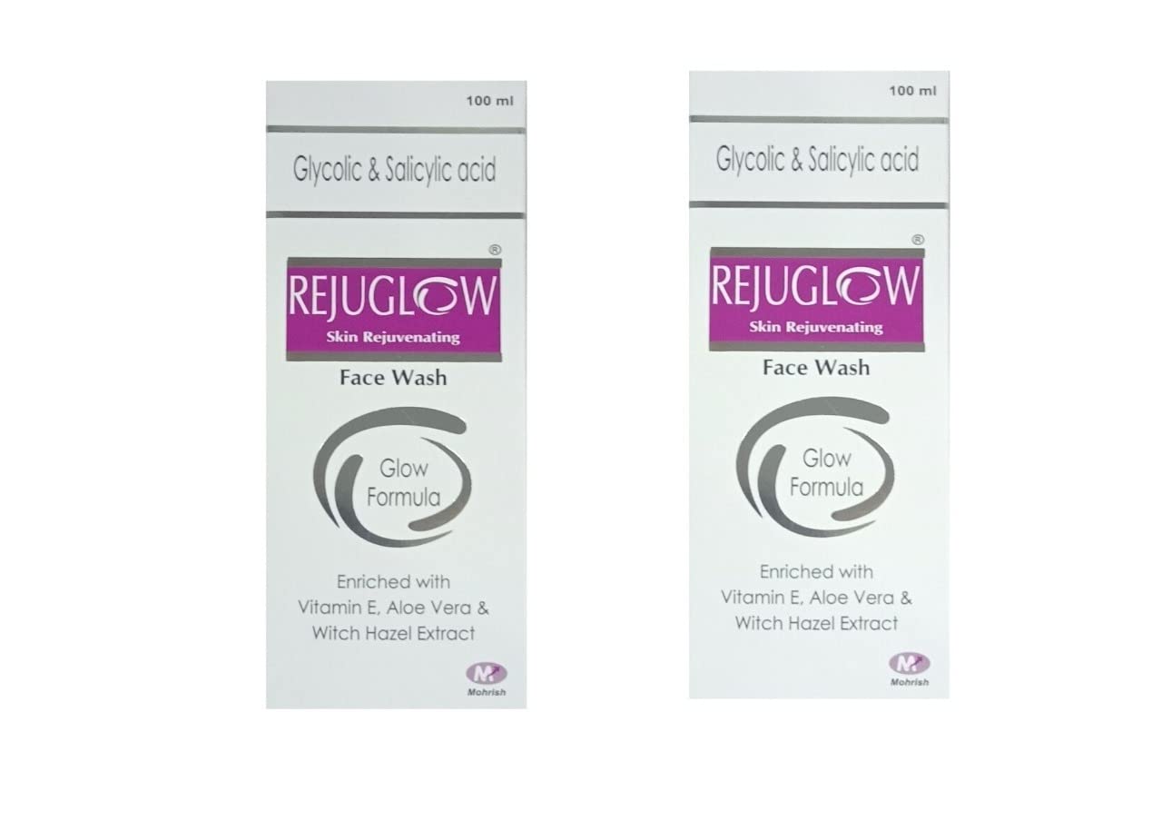 REJUGLOW Face Wash 100 ml Pack Of 2