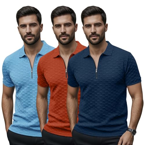 Image of Preneum Men's Poly Cotton Rich Solid Polo Tshirt | Collar Tshirts | Half Sleeves | Plain-Regular Fit (Available in Plus Sizes)