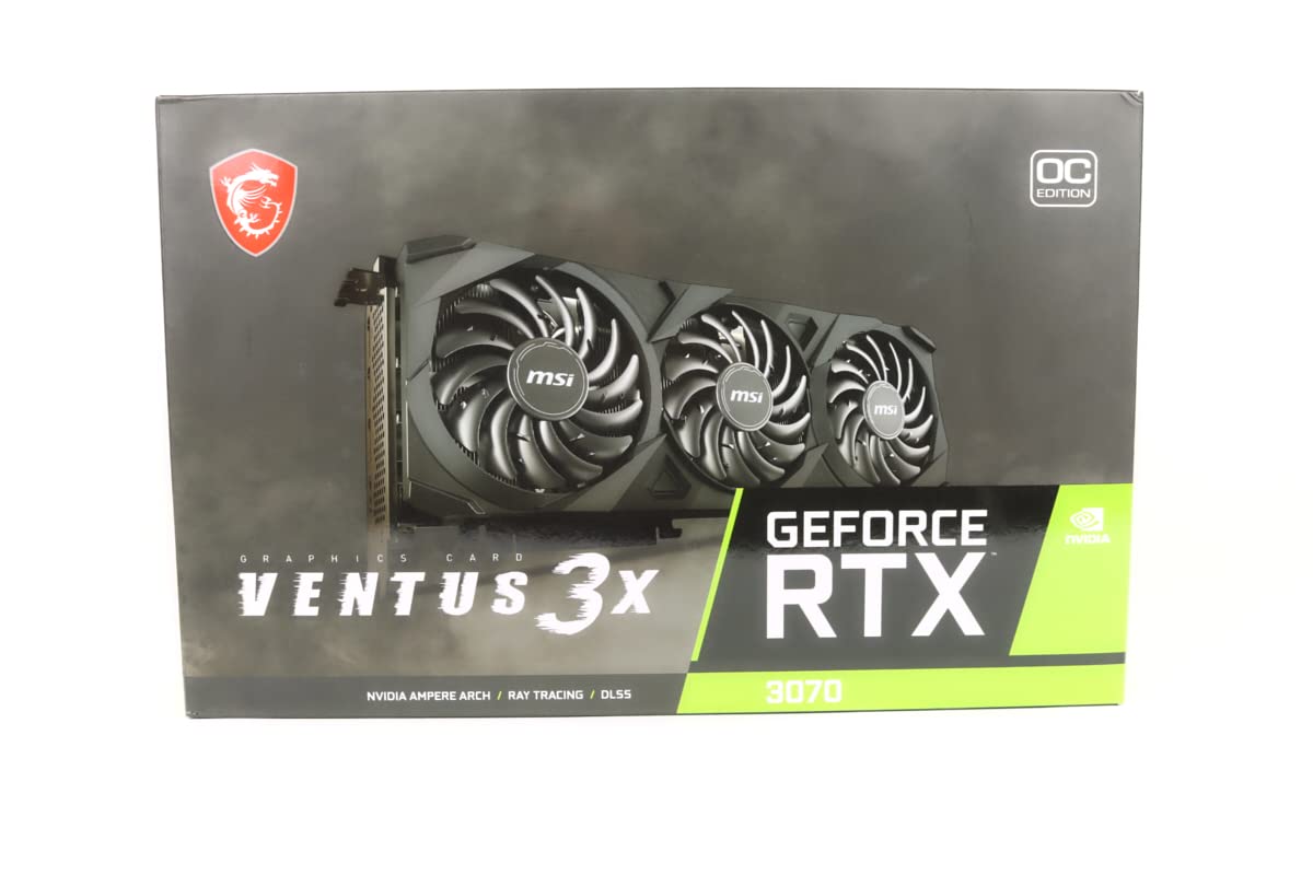 Amazon.com: MSI Gaming GeForce RTX 3070 8GB GDRR6 256-Bit HDMI/DP