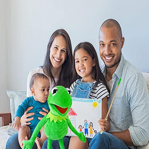 Ycztxsjt DR4H67 Kermit Frog Puppet With Detachable Control Wooden Rod, The Puppet Movie Show Soft Stuffed Plush Toy thumb #5