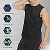 MeetHoo Mens T1 Shirt, 3 Pack:black+black+black, L UK #2