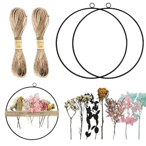 Popapie GHHH-17 Trockenblumen Kranzset 2 Stück