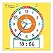 Teacher's Choice Dry Erase Educational Teaching Clock | Large Demonstration Teaching Time Clock with Erasable Writing Surface