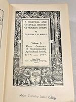 a political and cultural history of modern europe, volume 1: three centuries of predominantly agricultural society 1500-1830 B0011YSIXK Book Cover