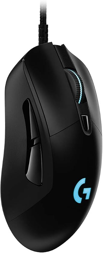 Logitech G G403 Kablolu Oyuncu Mouse, Hero 25K Sensör, 400 IPS İzleme Hızı, 6 Programlanabilir Tuş, 1 ms Bildirim Hızı, Siyah