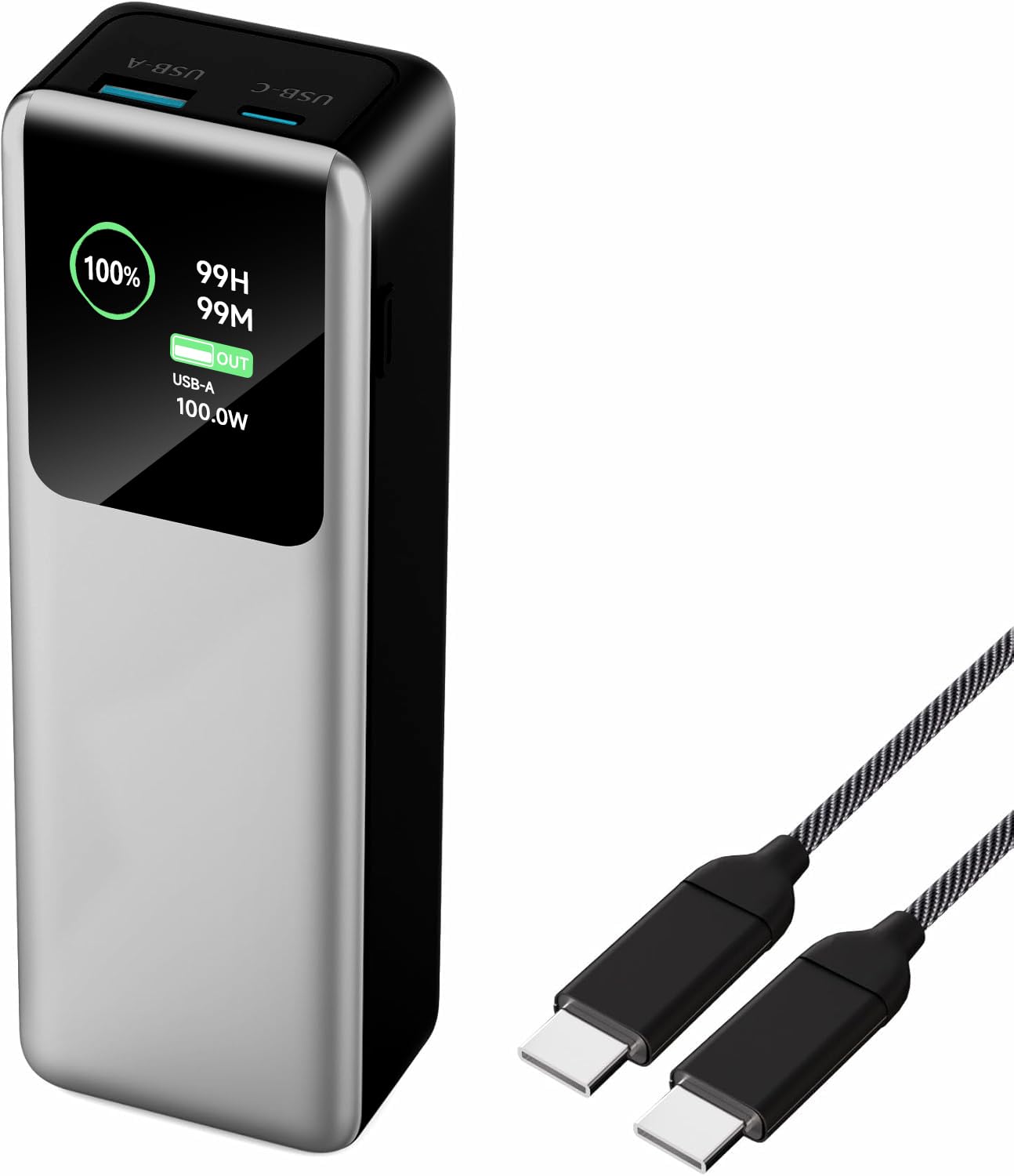 モバイルバッテリー 40000mAh 専用ケーブル2本付き JCビジネスサポート モバイルバッテリー 40000mAh 専用ケーブル2本付き JCビジネスサポート